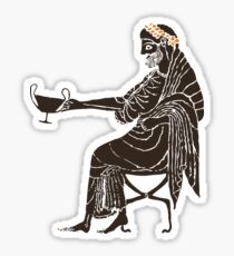 Dionysus - God of Wine & Dance Sticker