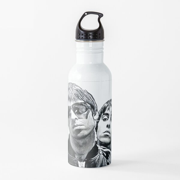 Noel & Liam Gallagher Kunst Trinkflasche