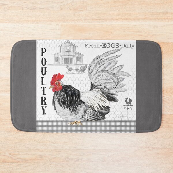 Item preview, Plaid Country Rooster C designed and sold by Jean Plout.