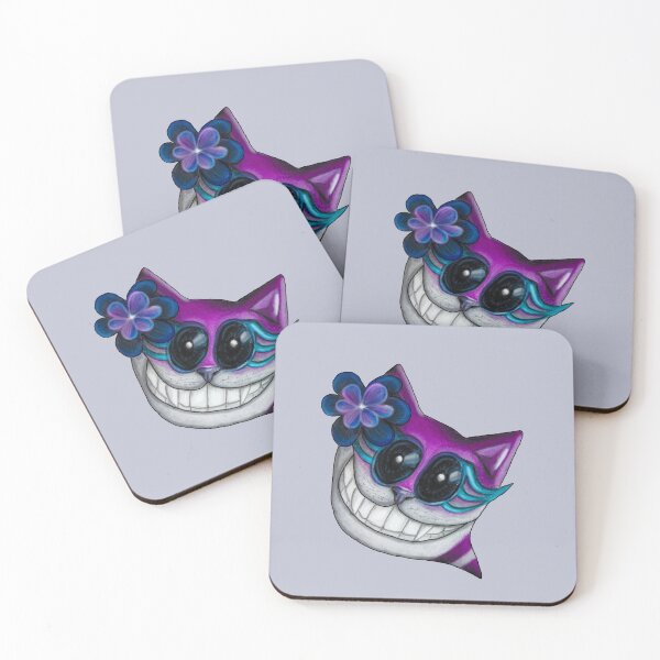 Item preview, Cheshire Cat - the cat with a grin (purple) designed and sold by zazuzanta.