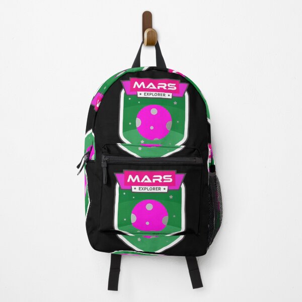 Item preview, Mars Planetary Explorer Sticker - Pink Green designed and sold by NoMatterLab.
