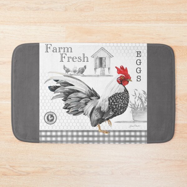 Item preview, Plaid Country Rooster A designed and sold by Jean Plout.
