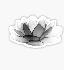 White Lotus Sticker