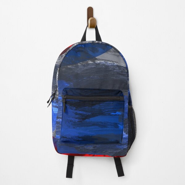 Item preview, Red and Blue Planet designed and sold by headtrackerart.