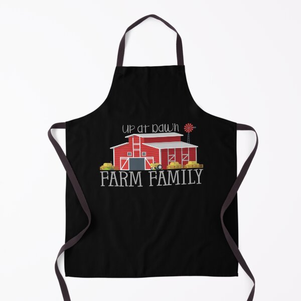 Item preview, Up at Dawn Farm Family (on Black) designed and sold by PawsitiveMum.
