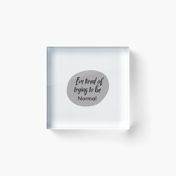 Item preview, Adhd warrior - tired of trying to be normal  designed and sold by Fatamimosh.