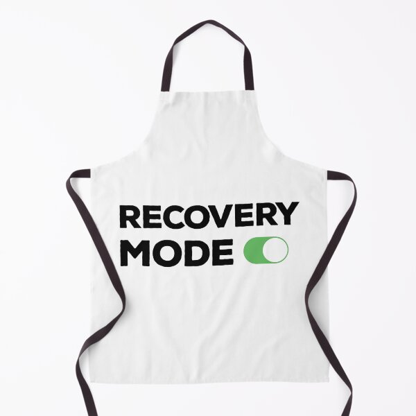 Item preview, Recovery mode on - Funny sarcastic quote about gym, fitness, bodybuilding, cardio designed and sold by metin1331.