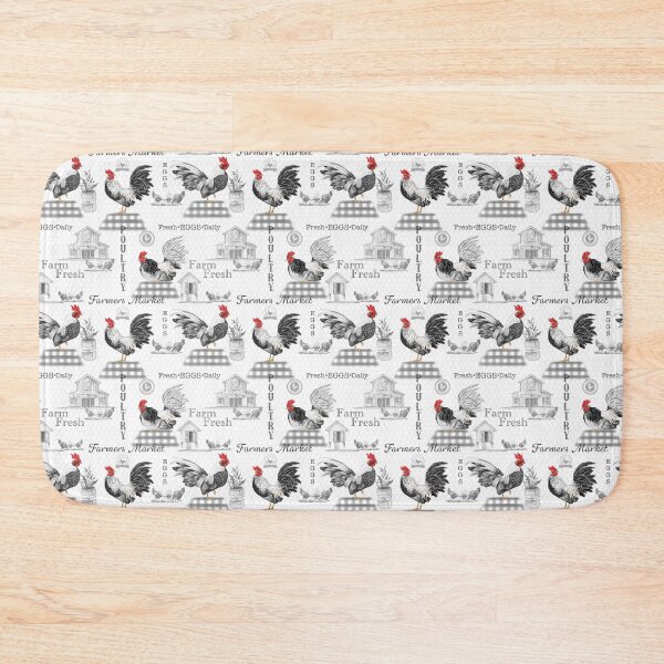 Item preview, Plaid Country Rooster D designed and sold by Jean Plout.