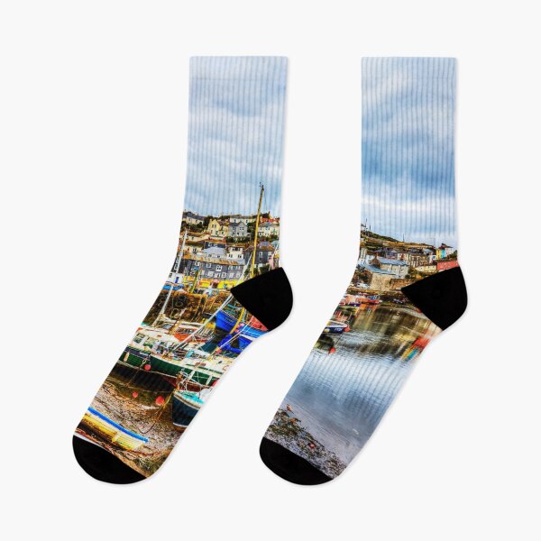 Item preview, Mevagissey Harbour Fishing Boats, Cornwall, UK designed and sold by Paul Thompson Photography.