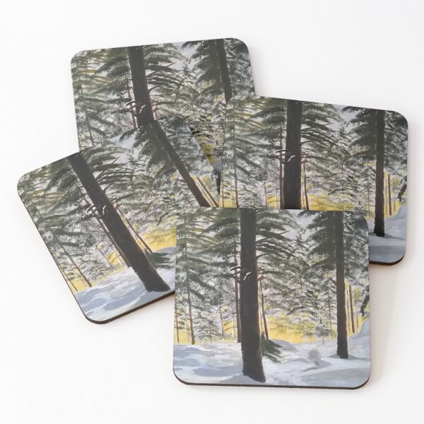 Item preview, snowy forest designed and sold by ErhanArt.
