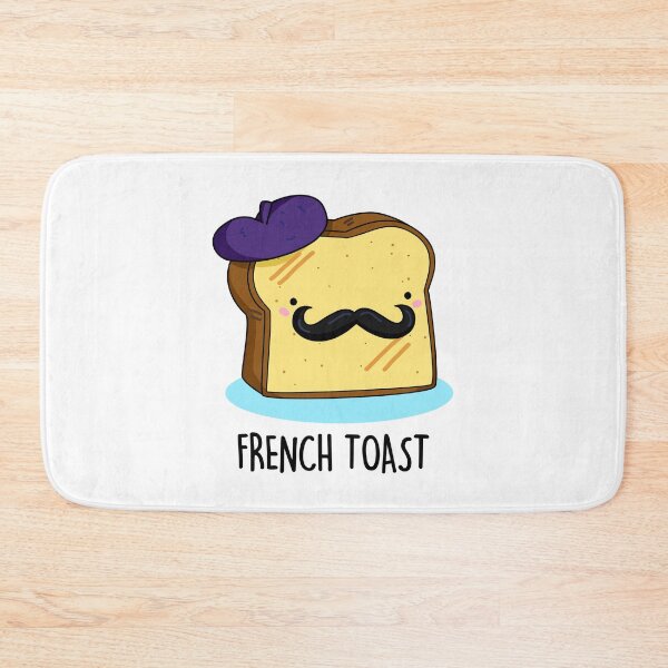 Item preview, French Toast Funny Bread Puns  designed and sold by punnybone.