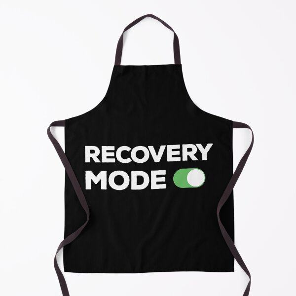 Item preview, Recovery mode on - Funny sarcastic quote about gym, fitness, bodybuilding, cardio designed and sold by metin1331.