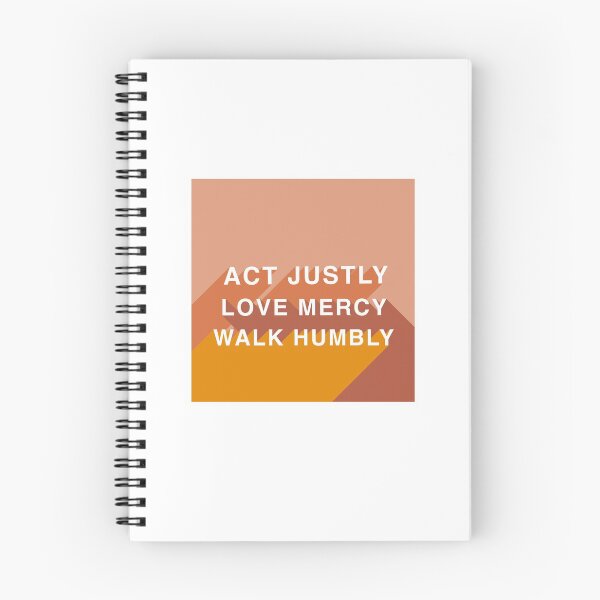 Item preview, Micah 6:8// Act Justly, Love Mercy, Walk Humbly designed and sold by meglilliana.