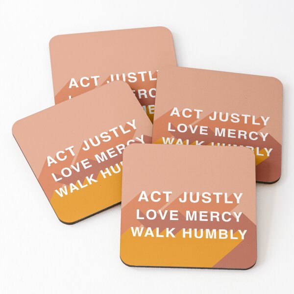 Item preview, Micah 6:8// Act Justly, Love Mercy, Walk Humbly designed and sold by meglilliana.