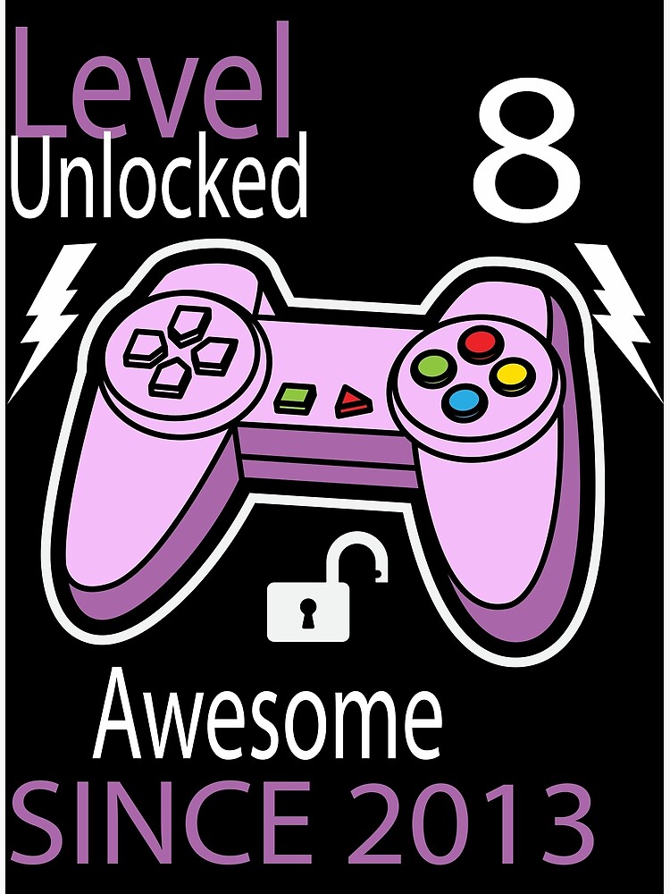 "Gaming design for 8 year old girls" Poster by sppsdesign Redbubble