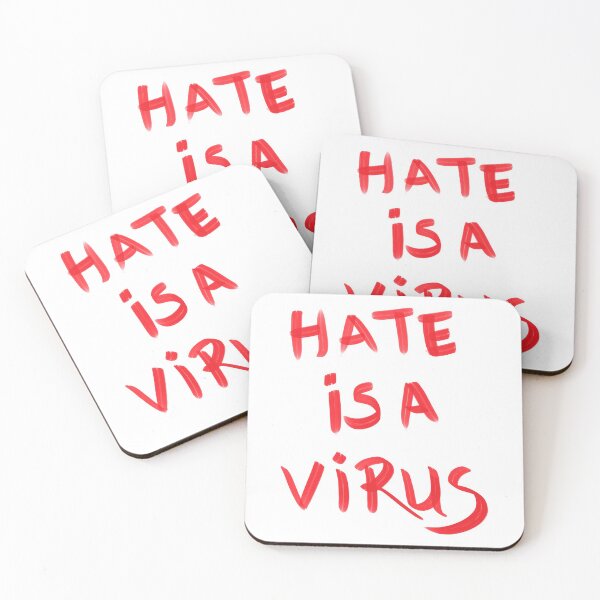 Item preview, HATE IS A VIRUS designed and sold by AitOmar.