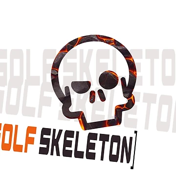 Artwork thumbnail, golf skeleton by Designs-RZ