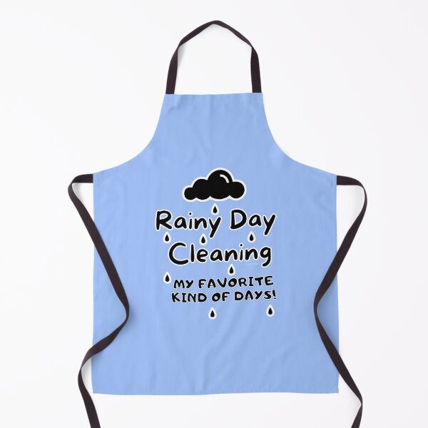 Item preview, Rainy Day Cleaning Fun Housekeeping Cloud Humor designed and sold by SavvyCleaner.
