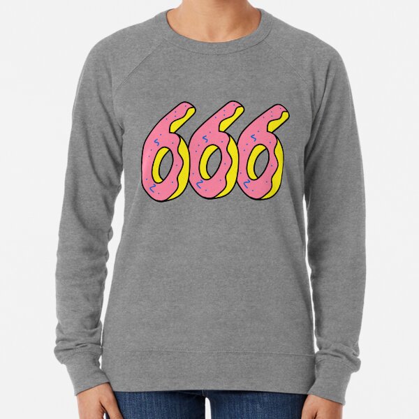 666 Doughnut Lightweight Sweatshirt