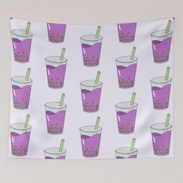 Item preview, bubble tea (taro milk tea) designed and sold by Diygurugirl.