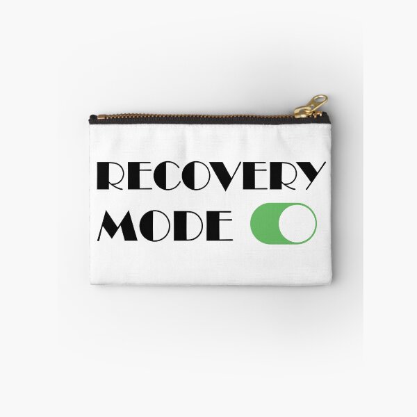 Item preview, Recovery mode on - Funny sarcastic quote about gym, fitness, bodybuilding, cardio designed and sold by metin1331.