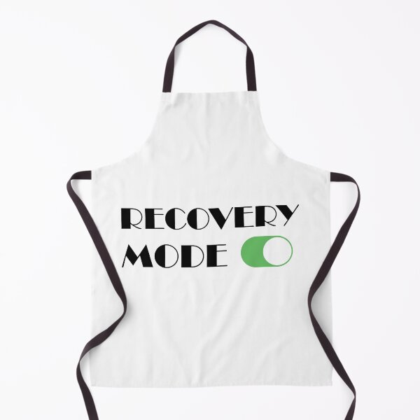 Item preview, Recovery mode on - Funny sarcastic quote about gym, fitness, bodybuilding, cardio designed and sold by metin1331.