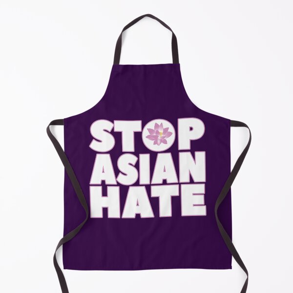 Item preview, Stop Asian Hate with Lotus Flower designed and sold by Happy Puppy Print On Demand.