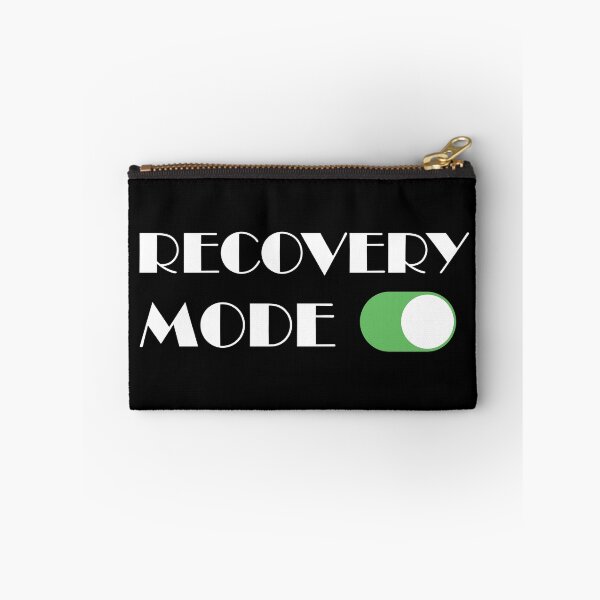 Item preview, Recovery mode on - Funny sarcastic quote about gym, fitness, bodybuilding, cardio designed and sold by metin1331.