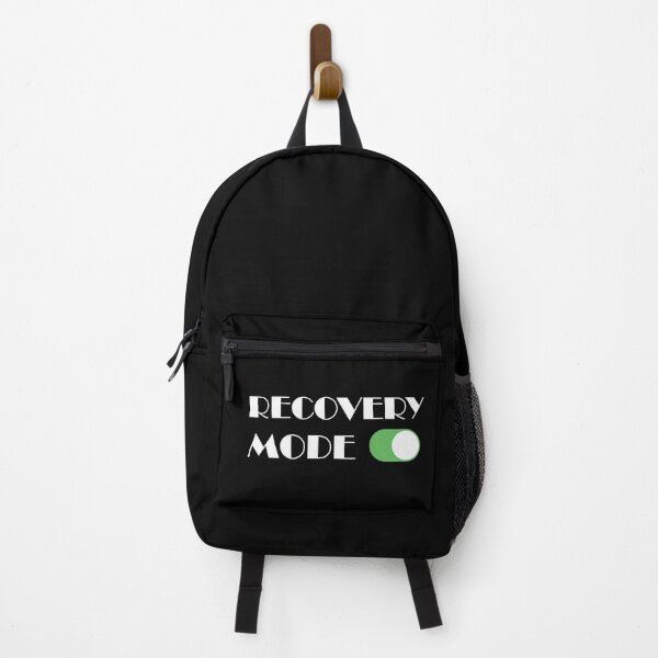 Item preview, Recovery mode on - Funny sarcastic quote about gym, fitness, bodybuilding, cardio designed and sold by metin1331.