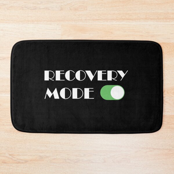 Item preview, Recovery mode on - Funny sarcastic quote about gym, fitness, bodybuilding, cardio designed and sold by metin1331.