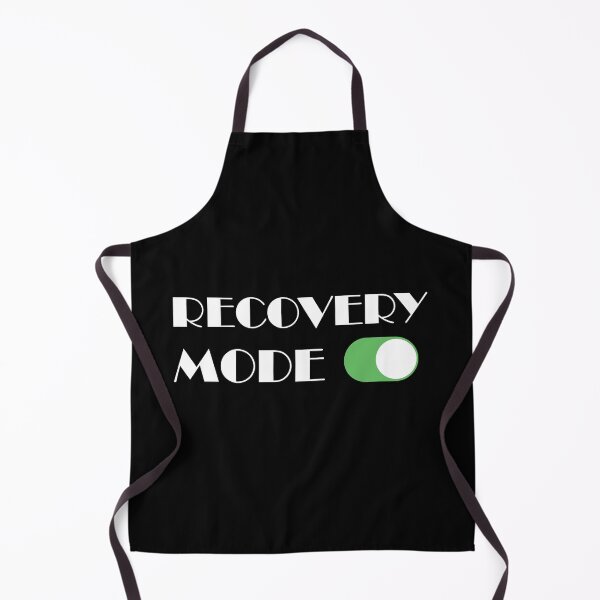 Item preview, Recovery mode on - Funny sarcastic quote about gym, fitness, bodybuilding, cardio designed and sold by metin1331.