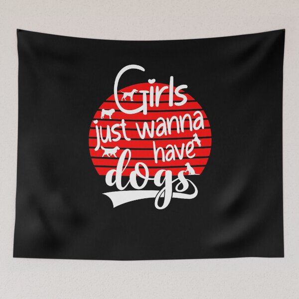 Item preview, Dog lover Girls just wanna have Dogs designed and sold by besTmanuFacture.