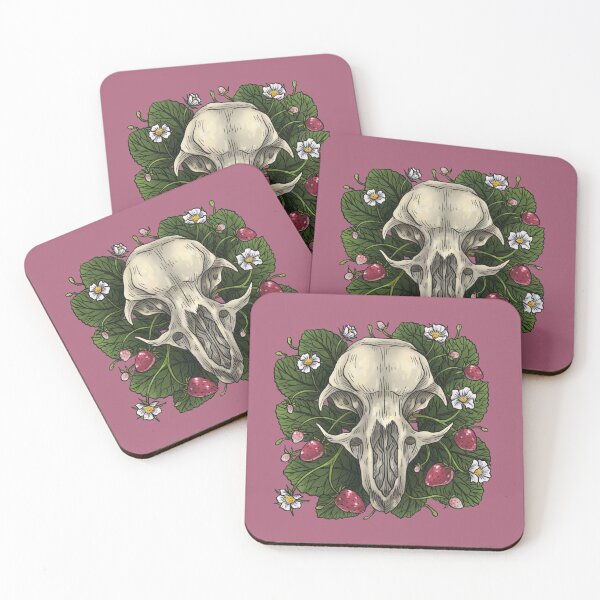 Item preview, Field Mouse & Strawberries designed and sold by Amelia Volkman.