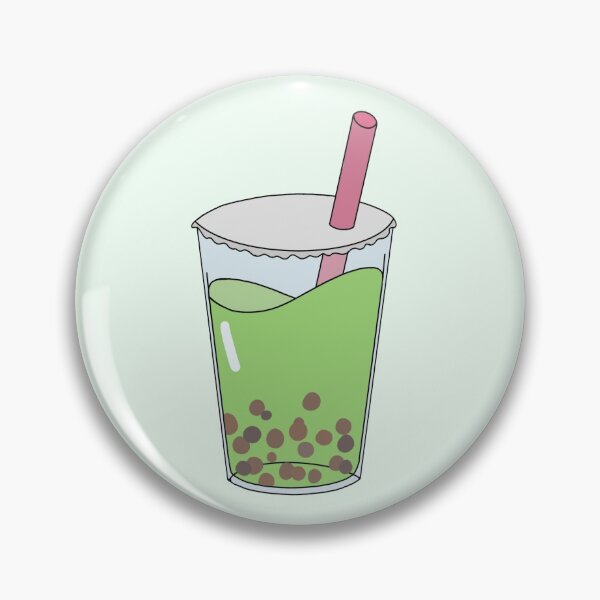 Item preview, bubble tea (matcha milk tea) designed and sold by Diygurugirl.