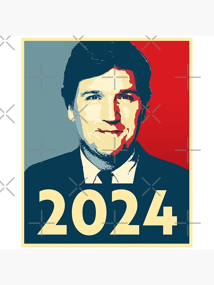 TUCKER CARLSON 2024 Premium Matte Vertical Poster