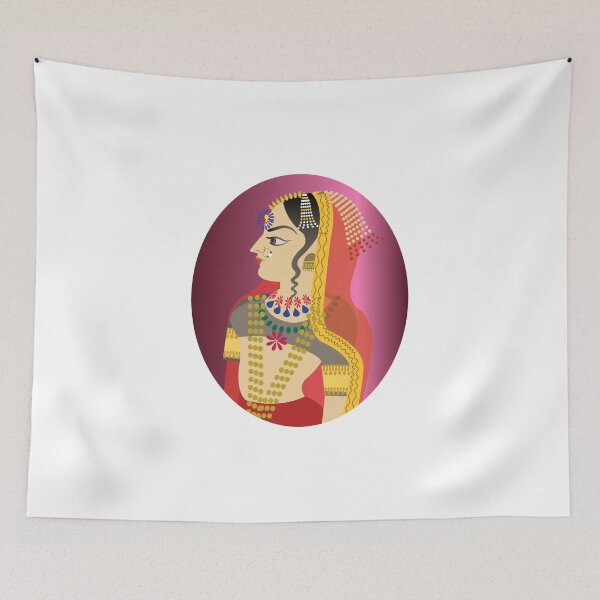 Item preview, Radha, Lord Krishna's lover in Indian mythology designed and sold by Gurunath Bhadekar.