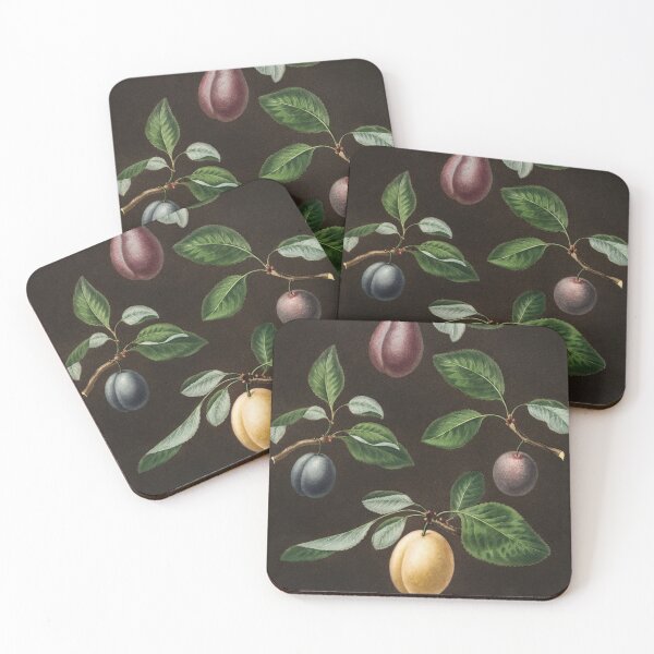 Item preview, Naturalist Plums designed and sold by BlueSpecsStudio.