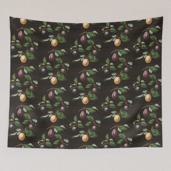 Item preview, Naturalist Plums designed and sold by BlueSpecsStudio.