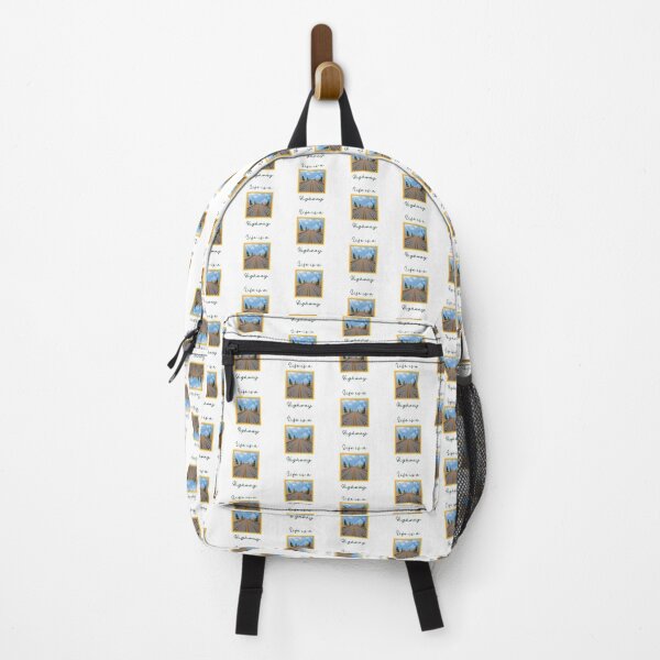 Item preview, Life is a Highway! (Daytime on White) designed and sold by PawsitiveMum.