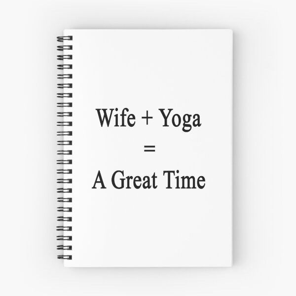 Item preview, Wife + Yoga = A Great Time  designed and sold by supernova23.