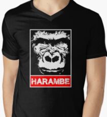 Remember Harambe Men's V-Neck T-Shirt