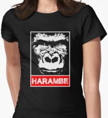 Remember Harambe Women's Fitted T-Shirt