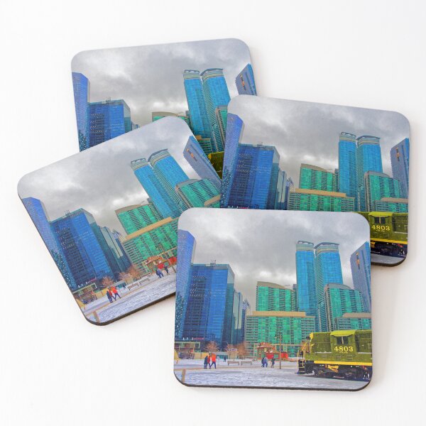 Item preview, Train and Tall Towers designed and sold by Brian Shaw.