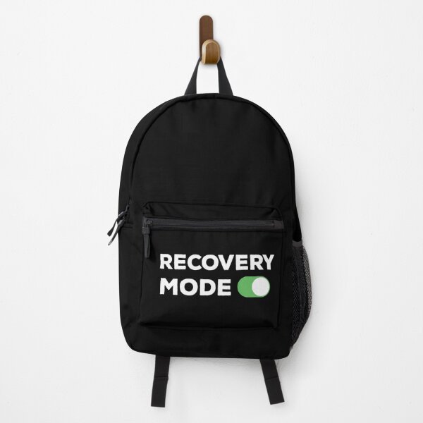 Item preview, Recovery mode on - Funny sarcastic quote about gym, fitness, bodybuilding, cardio designed and sold by metin1331.