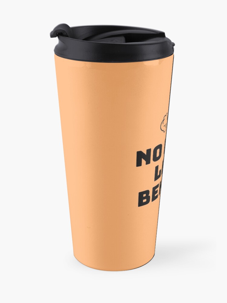 Alternate view of No Dust Left Behind Fun Cleaning Lady Gifts Travel Mug