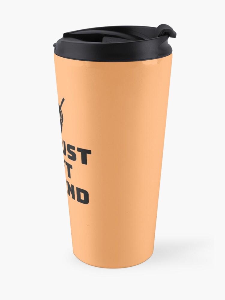 Alternate view of No Dust Left Behind Fun Cleaning Lady Gifts Travel Mug
