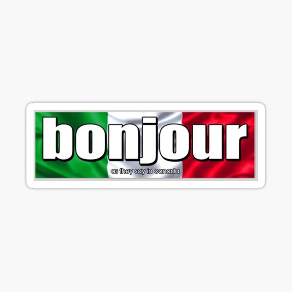 Aperçu de l'œuvre Bonjour créée et vendue par trinpelina.