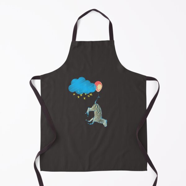 Item preview, Balloon Giraffe! Giraffe flying with colored balloons designed and sold by Chayan.
