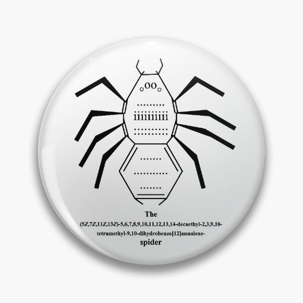 Item preview, Spider – IUPAC Nomenclature – Nerd – black designed and sold by Marcel Wirth.
