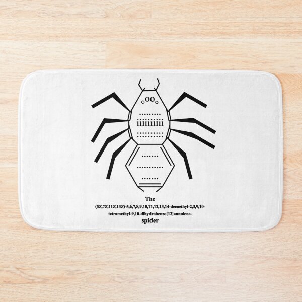 Item preview, Spider – IUPAC Nomenclature – Nerd – black designed and sold by Marcel Wirth.